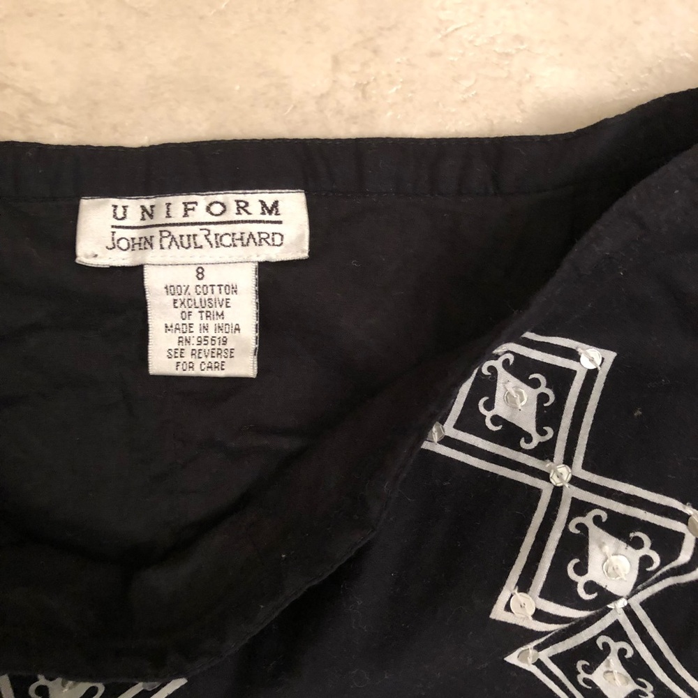 10/$40 100% cotton John Paul Richard skirt size 8 - Picture 3 of 4